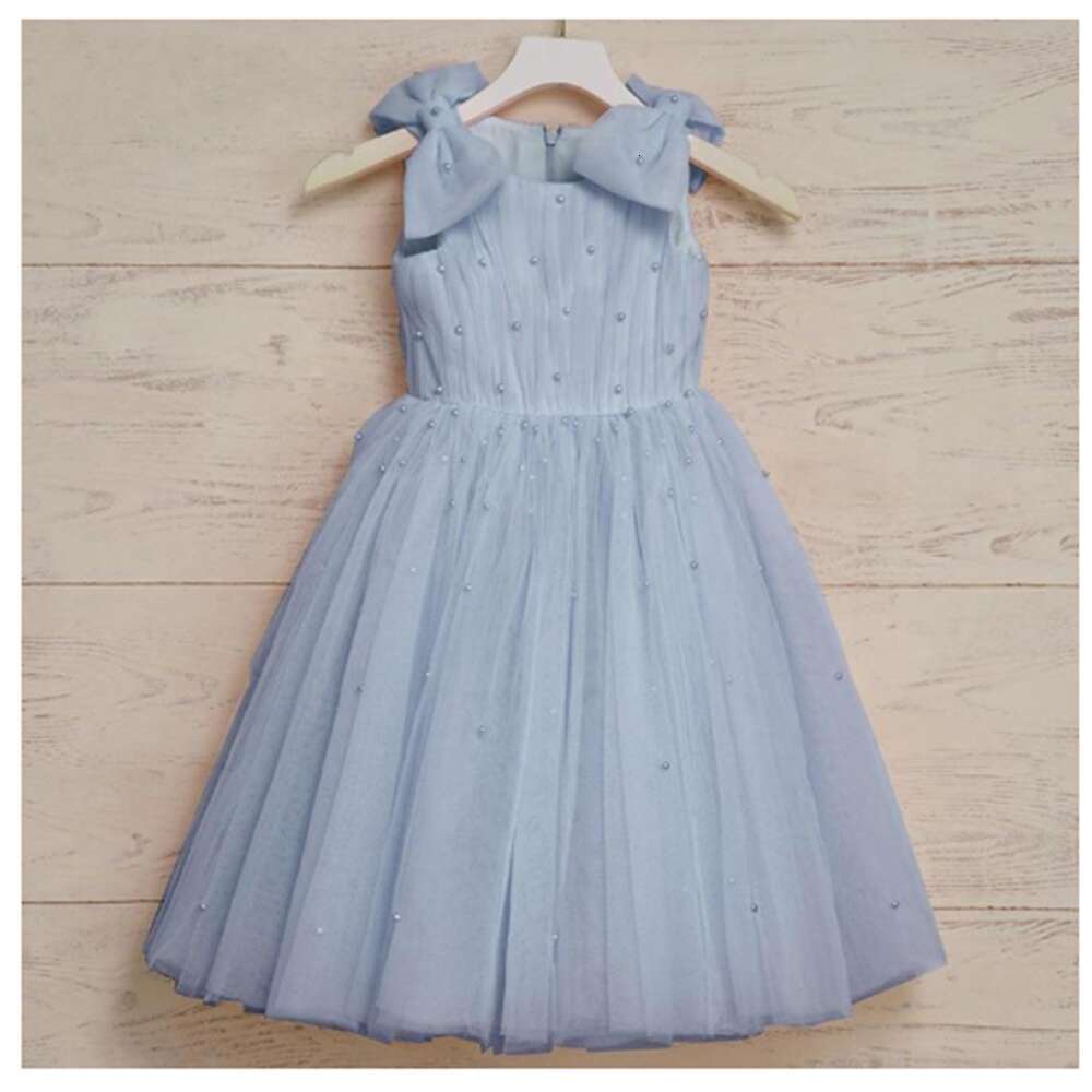 Red wer Girl Dresses For Wedding With Long Train Pageant Holy Communion Birthday Princess Guest Evening Gown