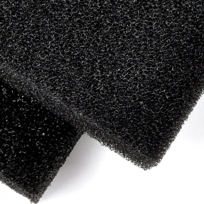 100X100CM large size Practical Biochemical decoration Cotton Sponge Aquarium Filter Fish Tank Pond Black Foam sponge Tank