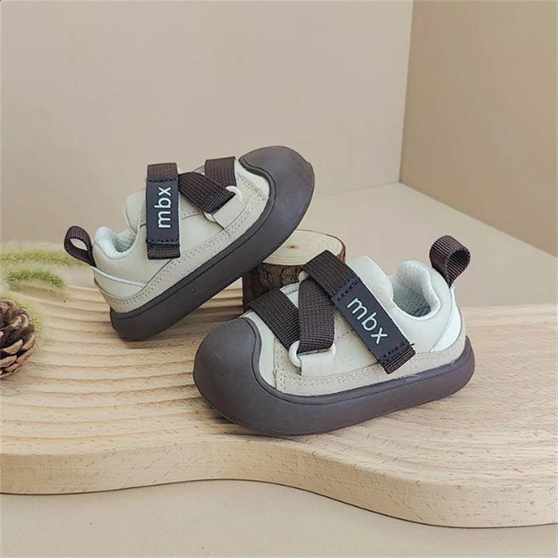 Autumn Baby Shoes Leather Toddler Boys Sneakers Soft Sole Infant Fashion little Kids Girls 1525 240723