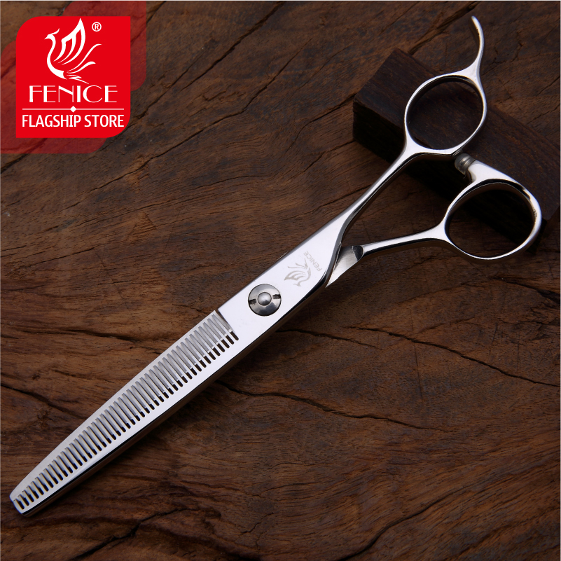 Fenice high quality professional JP440c 6.5 inch pet dog grooming shears thinning scissors for dogs tesoura makas