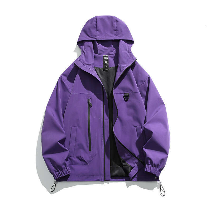 2024 new outerwear men's assault outdoor spring workwear windproof casual hooded couple jacket men
