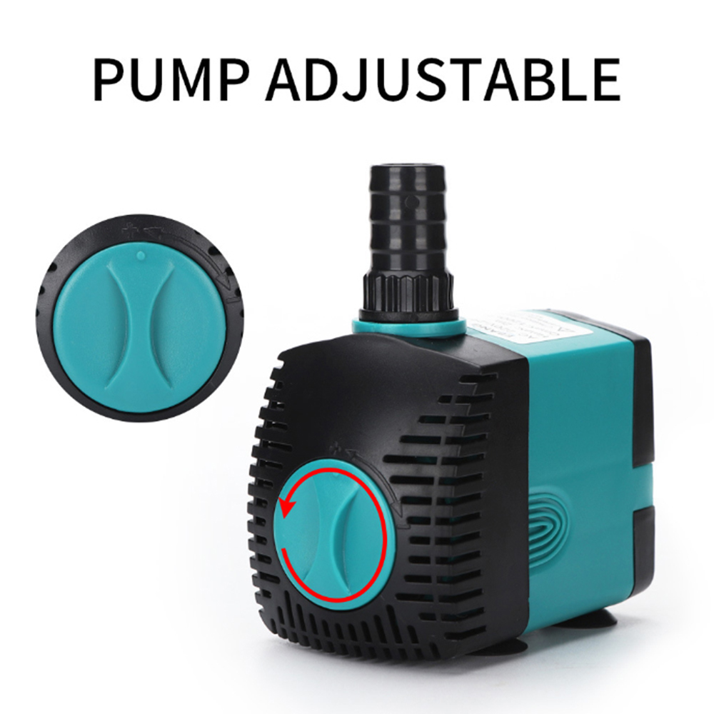 Small Water Pump Ultra Quiet 10W EB303 Submersible Fountain Aquarium Circulating Fish Pond Fish Tank Side Suction Pump