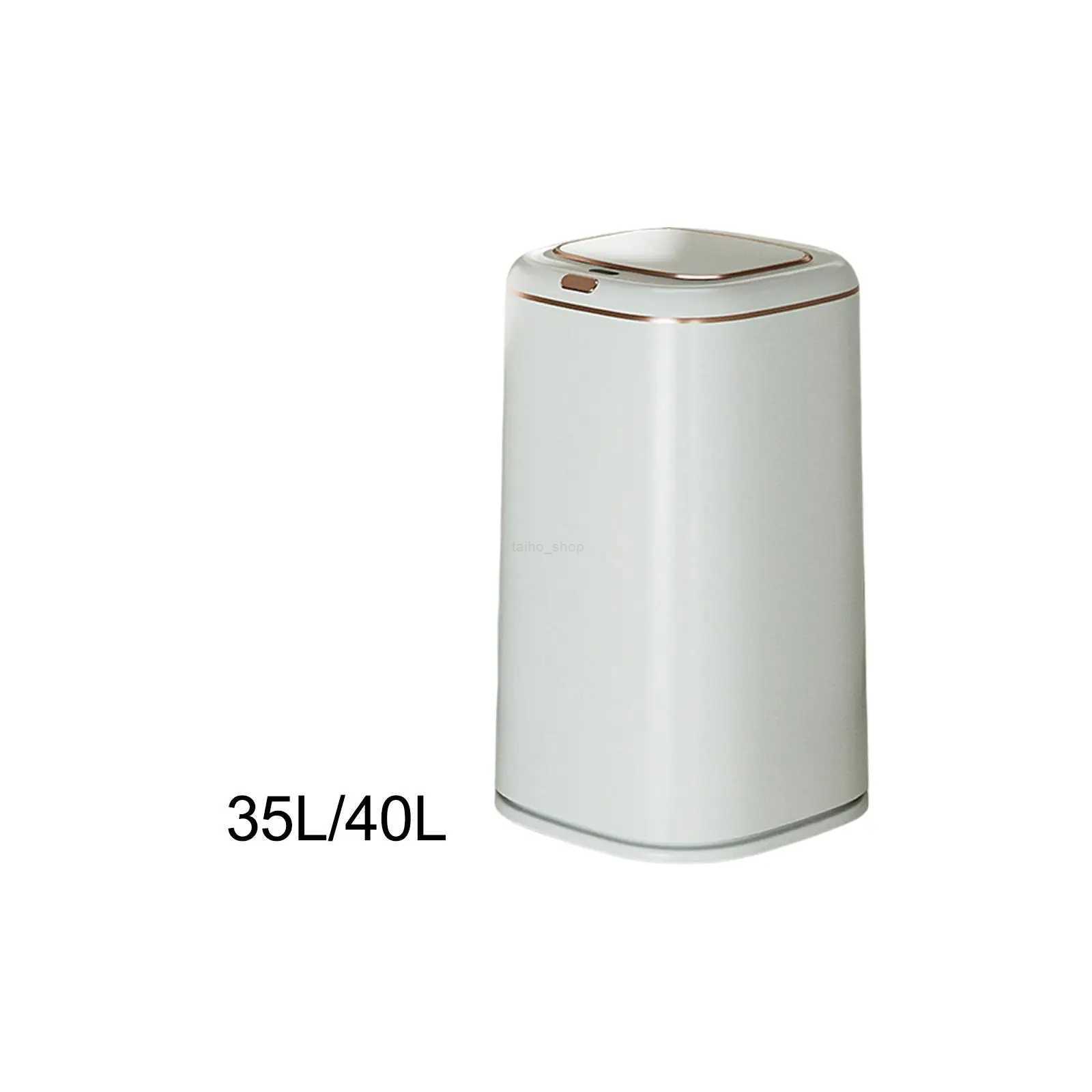 Motion Trash Can Touchless Garbage Bin Touchless Waterproof with Lid Trash CanB240726