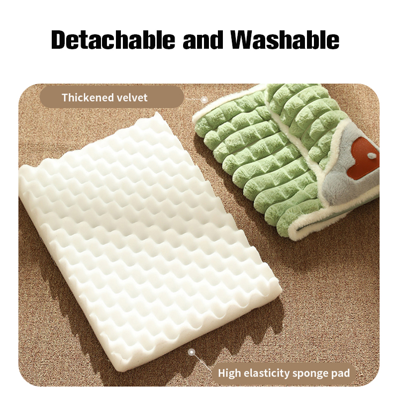 Winter Warm Dog Mat Luxury Sofa for Small Medium Dogs Plaid Bed for Cats Dogs Fluff Sleeping Removable Washable Pet Beds Perros