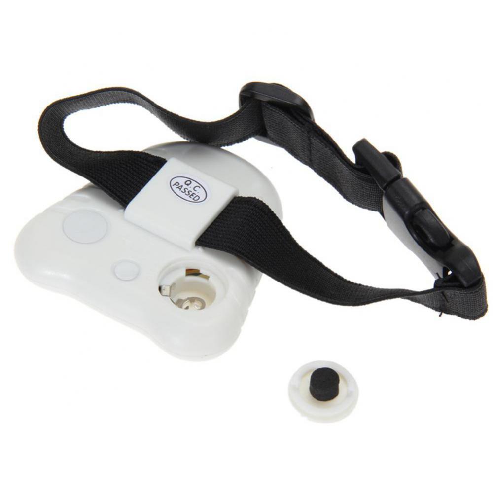 Adjustable Ultrasonic Anti Bark Collar Waterproof Stop Barking Control Collar for Small Pet Dogs Training Device Button Clicker