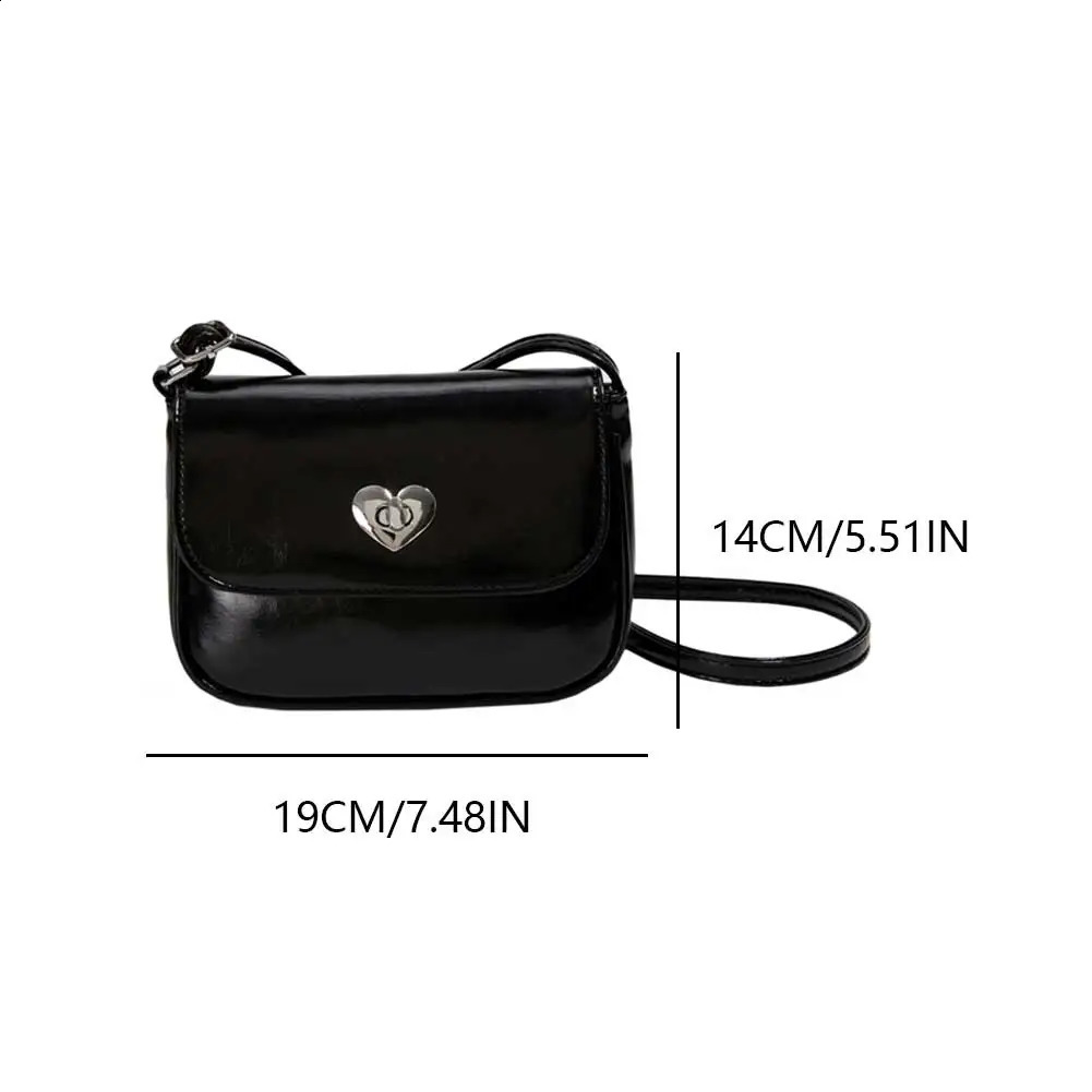 Small Red Shoulder Bag Y2K Purse for Women Handbag Clutch Purse Classic Retro Crossbody Bags Ladies Satchel Clutch Bag 240726