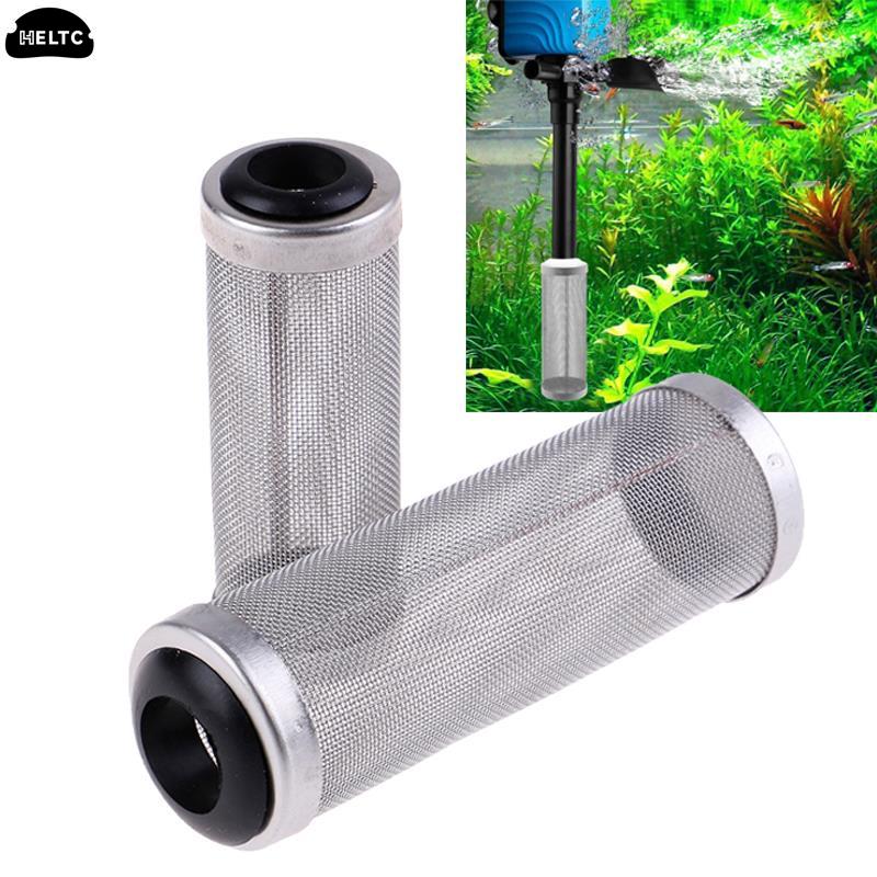 Aquarium Inflow Inlet Filter Stainless Basket Mesh Net Filter Guard Fish Tank Filter Accesories Intake Strainer Pre-Filter Cover