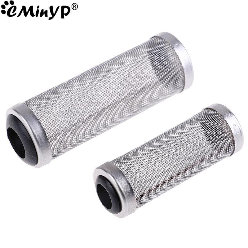 12/16mm Aquarium Inflow Inlet Filter Stainless Steel Mesh Net Guard Fish Tank Filter Accesories Intake Strainer Prefilter Cover