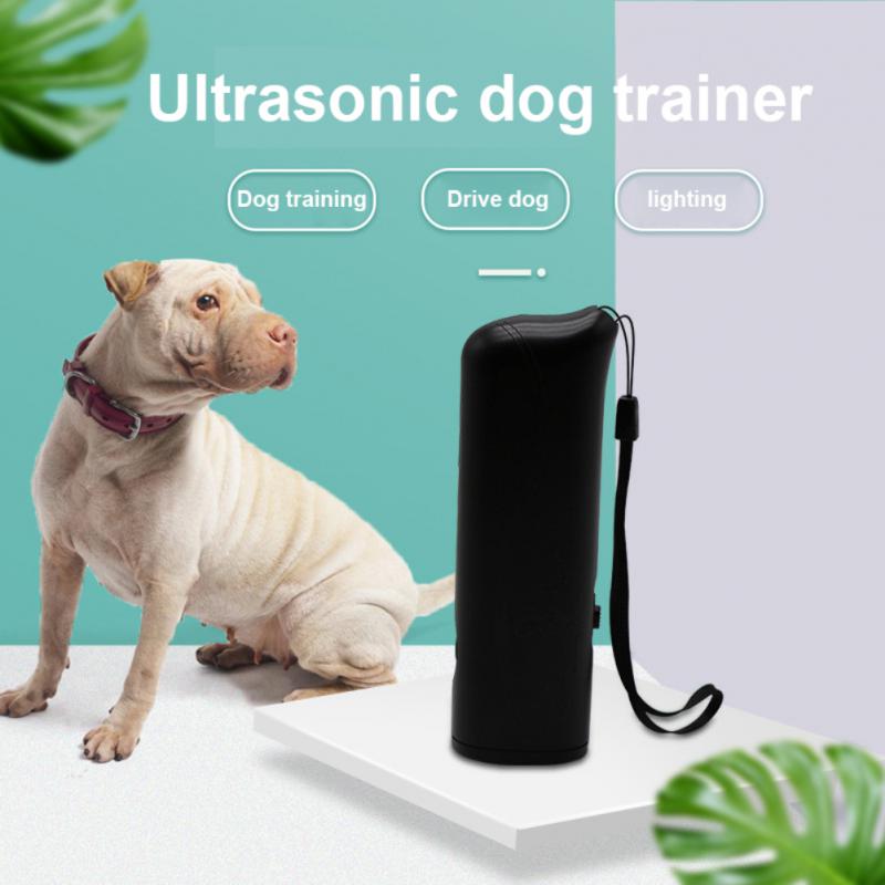 Pet Dog Repeller Whistle Anti Barking Stop Bark Training Device Trainer LED Ultrasonic 3 in 1 Anti Barking Dog Training