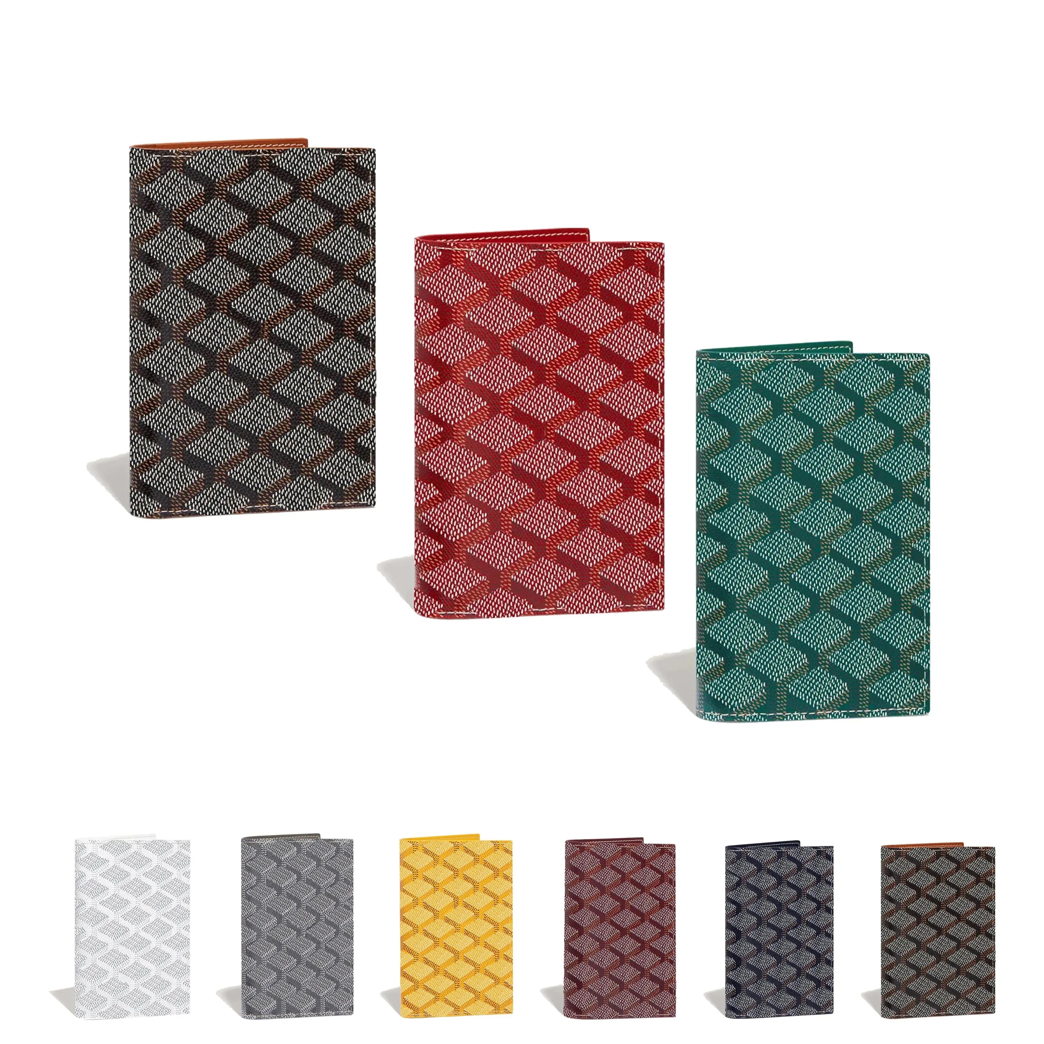 Designer GRENELLE Womens long Wallets Luxury Coin Purse Interior Slot Card Holders fashion Mens Genuine Leather passport holder with box Key Pocket case fold Wallet