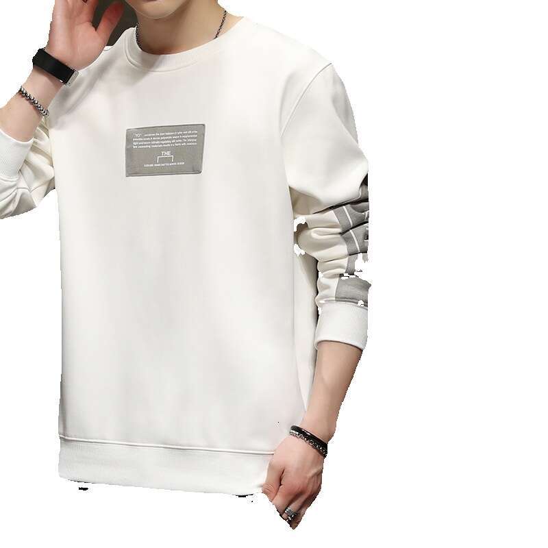 Sweatshirt 2024 Spring New Korean Style Trendy Pullover Round Neck Casual Base Loose Long Sleeved Jacket Top Men Polo Jacket Designer Clothes Women