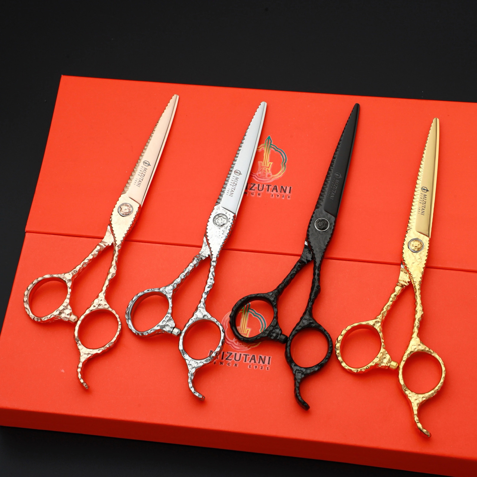 MIZUTANI barber Scissors professional hairdressing scissors 6.0 Inch scissors 440C material High end salon Hair cutting scissors 240716 S2563