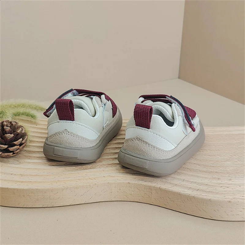 Autumn Baby Shoes Leather Toddler Boys Sneakers Soft Sole Infant Fashion little Kids Girls 1525 240723