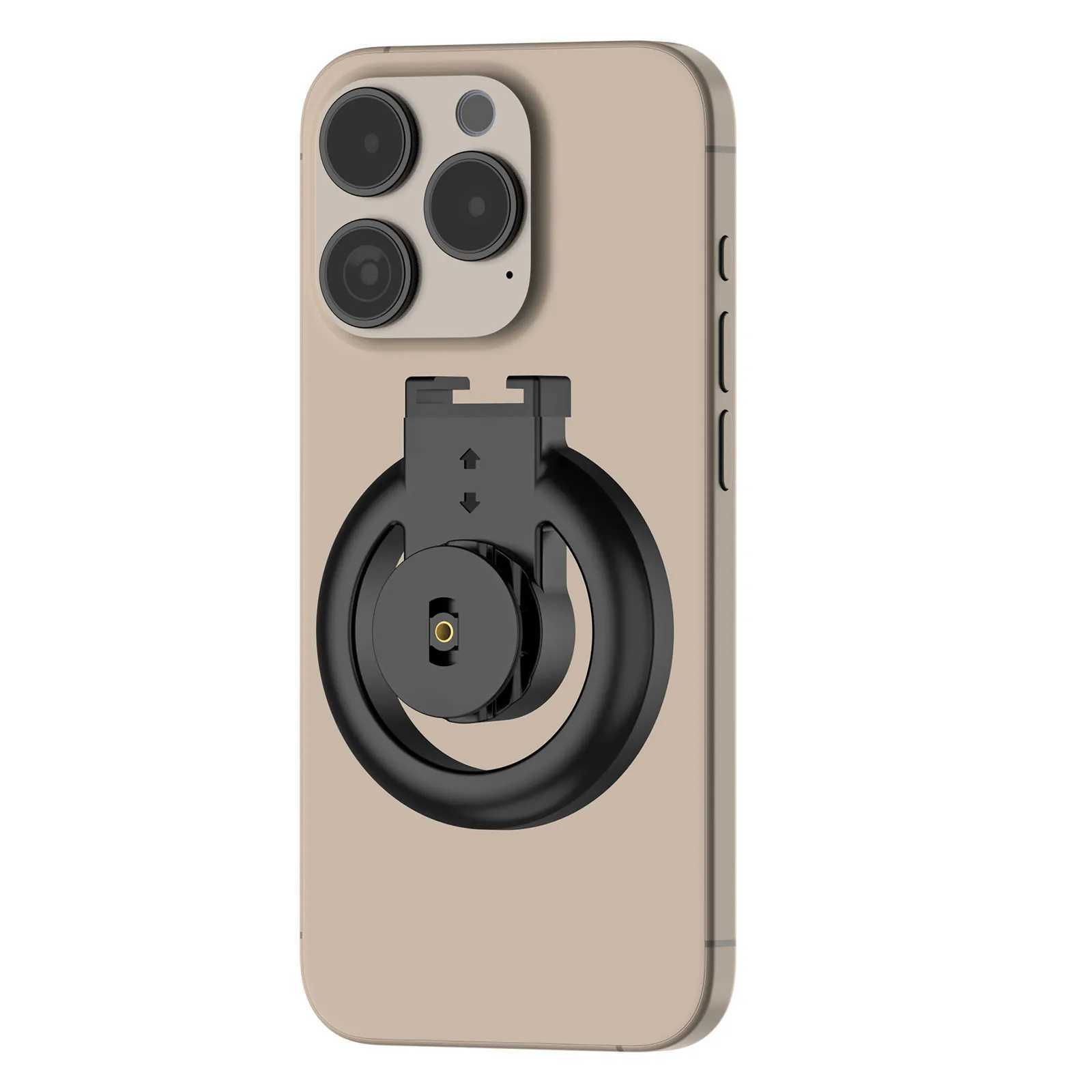 Magnetic Selfie Stick Tripod for Magsafe iPhone 15 14 13 12 Series Wireless Bluetooth Phone Tripod Stand for Travel LivestreamM240719