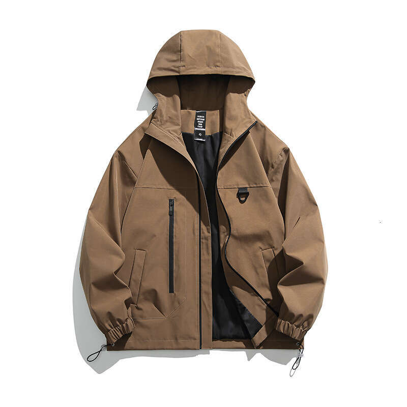 2024 new outerwear men's assault outdoor spring workwear windproof casual hooded couple jacket men