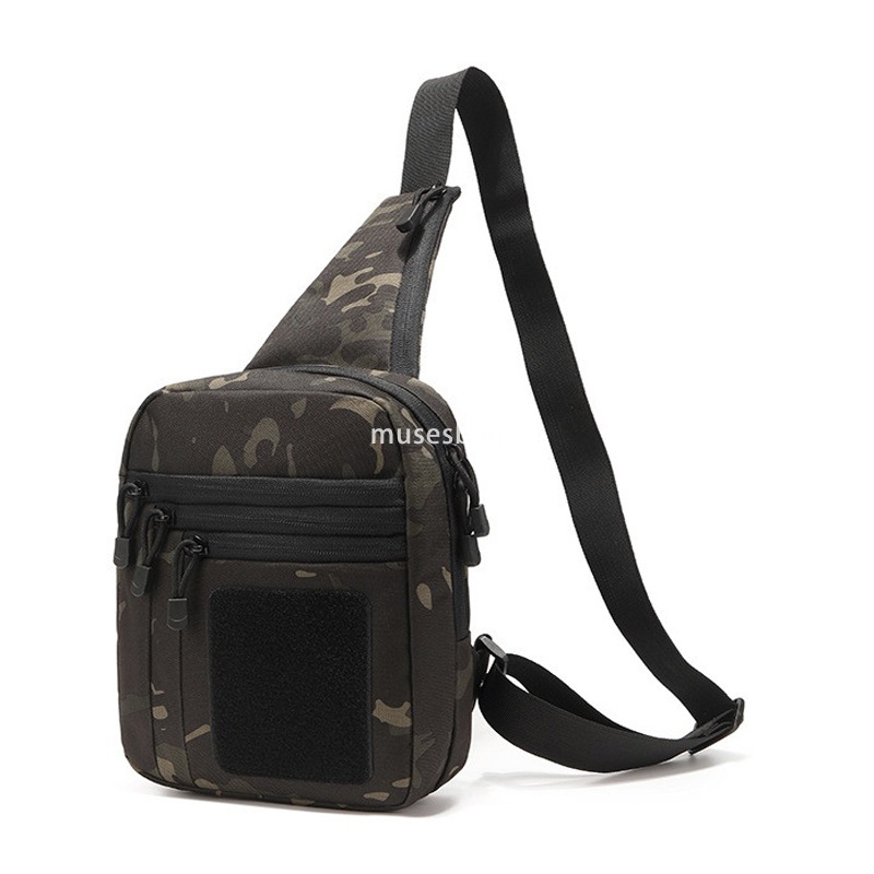 Cross-border outdoor tactical chest bag Invisible gun bag Multi-functional waterproof crossbody bag riding mountaineering Sports crossbody bag
