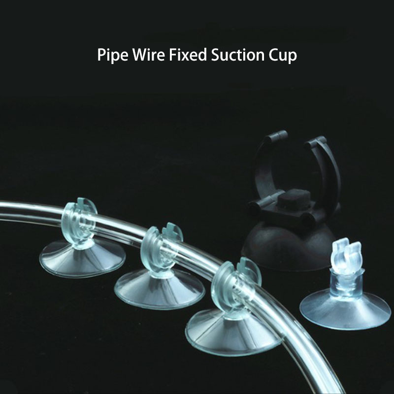 10Pcs/set Suction Cups For Aquarium Air Tube Holder Sucker for Fish Tank Air Line Oxygen Tube Hose Pump Aquarium supplies