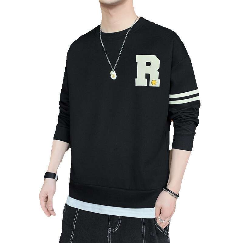 Men's Sweater 2024 New Spring and Autumn Season T-shirt Loose Round Neck Long Sleeved Bottom Top Shirt Sweet Designer Jacket Designer Clothes Wom