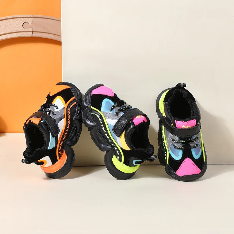DIMI Autumn Baby Shoes Boy Girl Soft Leather Toddler First Walk Fashion Waterproof NonSlip Infant Sneaker T2106 240723