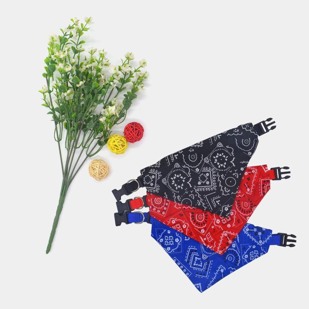 Collar Party Triangular Bandage Puppy Kerchief Pet Scarf Dog Bandanas Cat Bibs