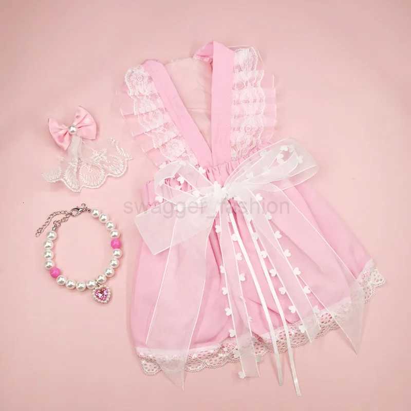 Cat Clothes Pet Supplies Wedding Suit Dress Cat Dog Dress Teddy Gauze Skirt Puppy Clothes Pomeranian Cat Princess SkirtB270726