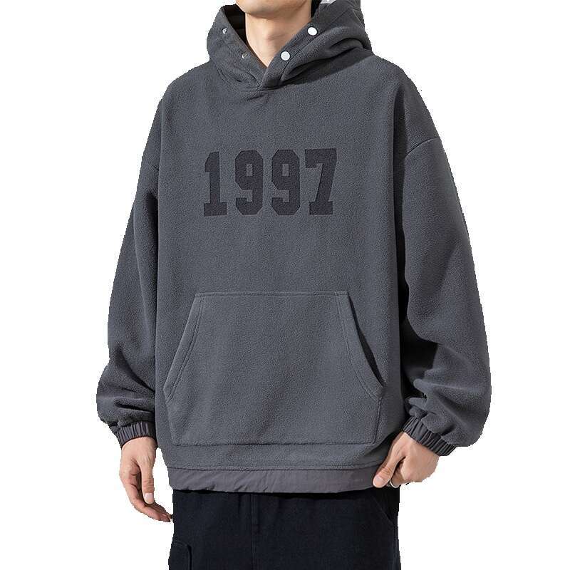 Polar Fleece Hooded Men, 2024 Autumn for Teenagers, Letter Printed Loose Jacket, Men's Sweatshirt Trend Pink Flower Hoodie Sweatshirt Mens Clothi