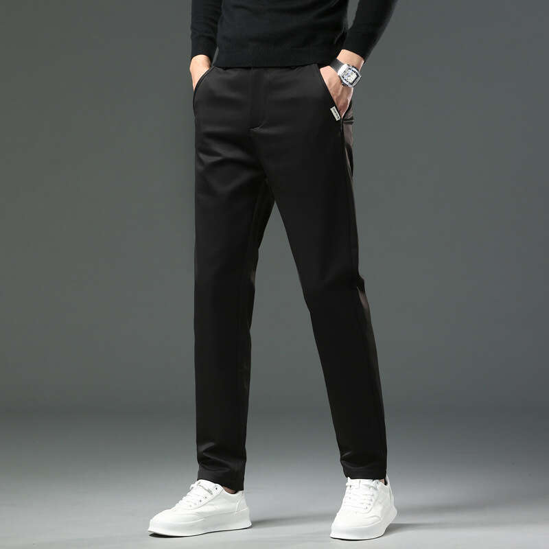 Mens Spring Autumn 2024 New Straight Tube Versatile Loose and Luxurious Business Slim Fit Casual Mens Pants Jeans for Pregnant Women Pants Trousers Ca