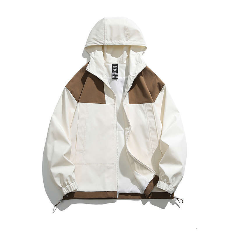 2024 new outerwear men's assault outdoor spring workwear windproof casual hooded couple jacket men