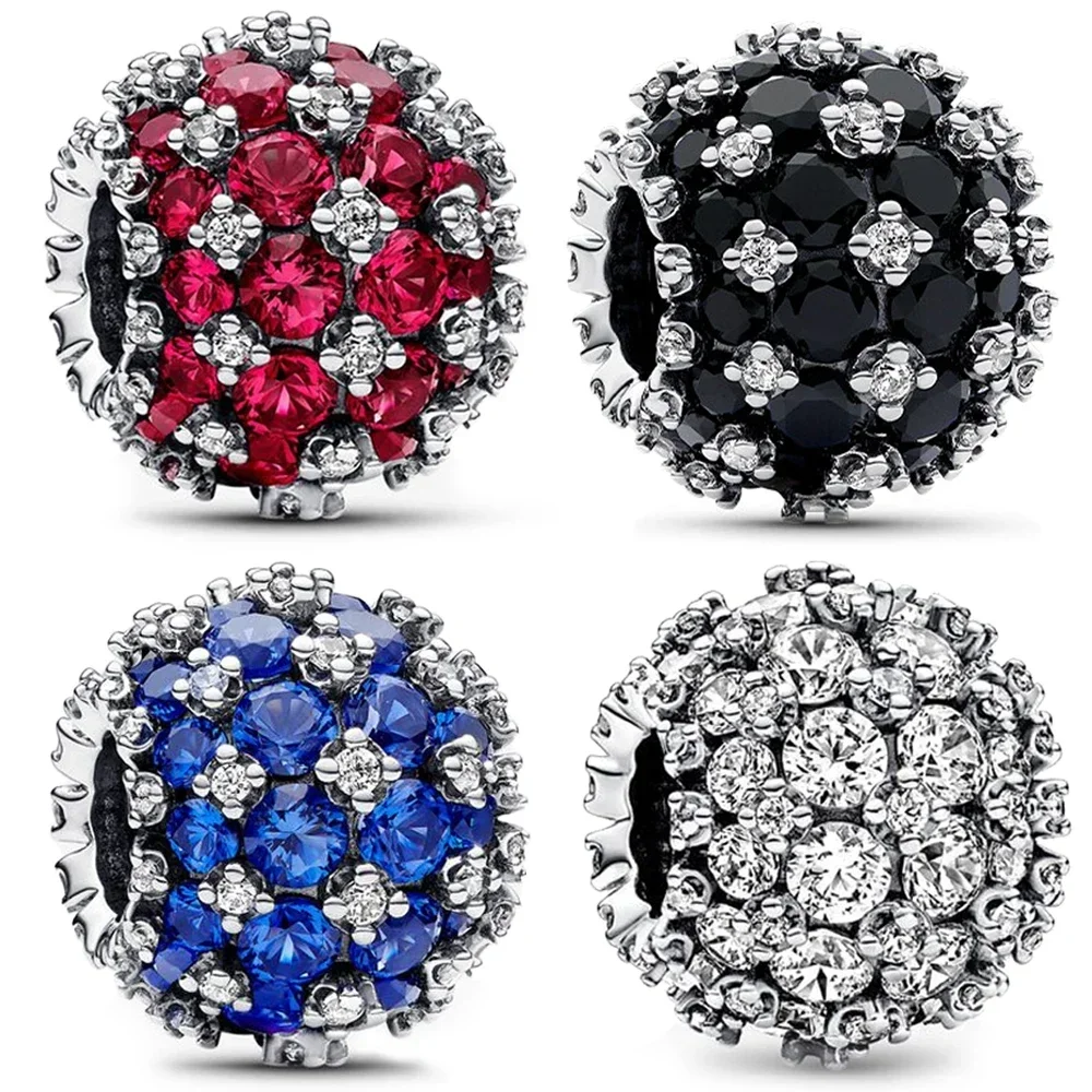 2024 New Silver Rose, Rose Flower, White Jasmine, Suitable For Bracelet S925 Snake Jewelry Gift Free Delivery