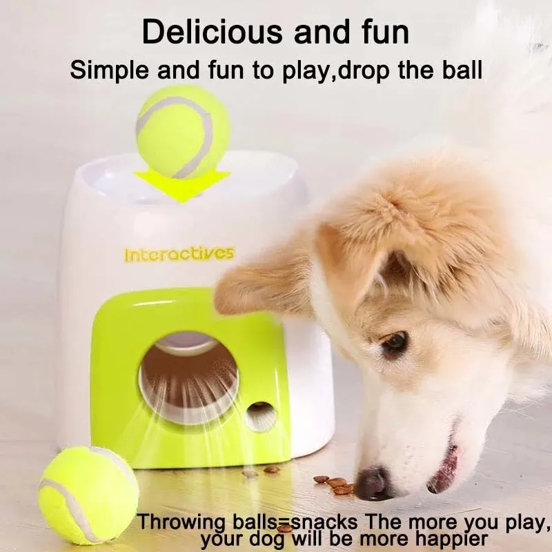 free shipping Interactive Automatic Launcher Dogs, Dog Tennis Ball Throwing hine for Small, Medium Large Size Slow Feeder Toy