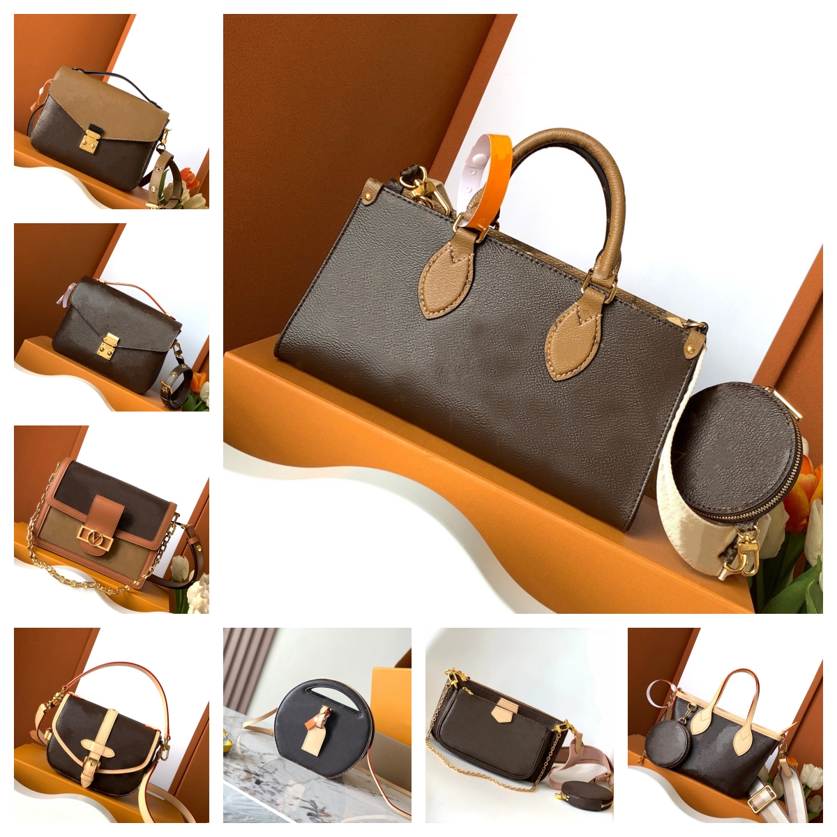 10A Designer Bag Series High Quality Handbag Crossbody Bag Luxury Bucket Bag Underarm Bag Brand Shoulder Bag Single Shoulder Bag Classic Fashion Women's Bag