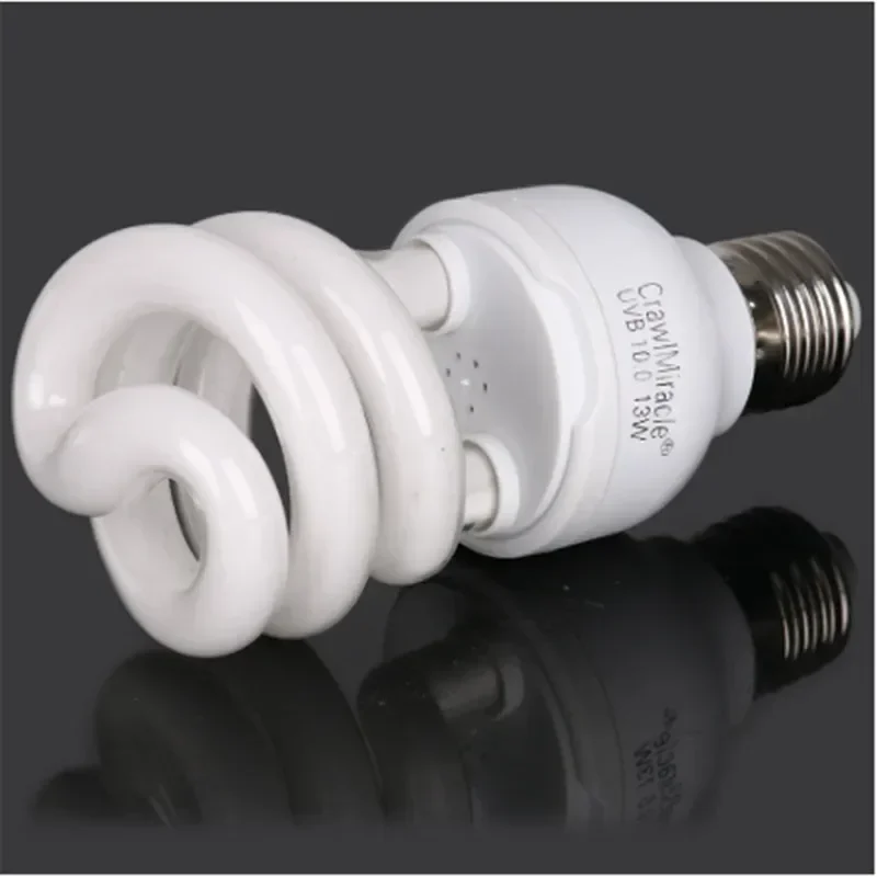 UVB5.0 10.0 Lizard Calcium Supplement Lamp 13W 26W UV Bulb E27 Energy Saving Reptile Lamp Turtles Amphibians Heating Lighting