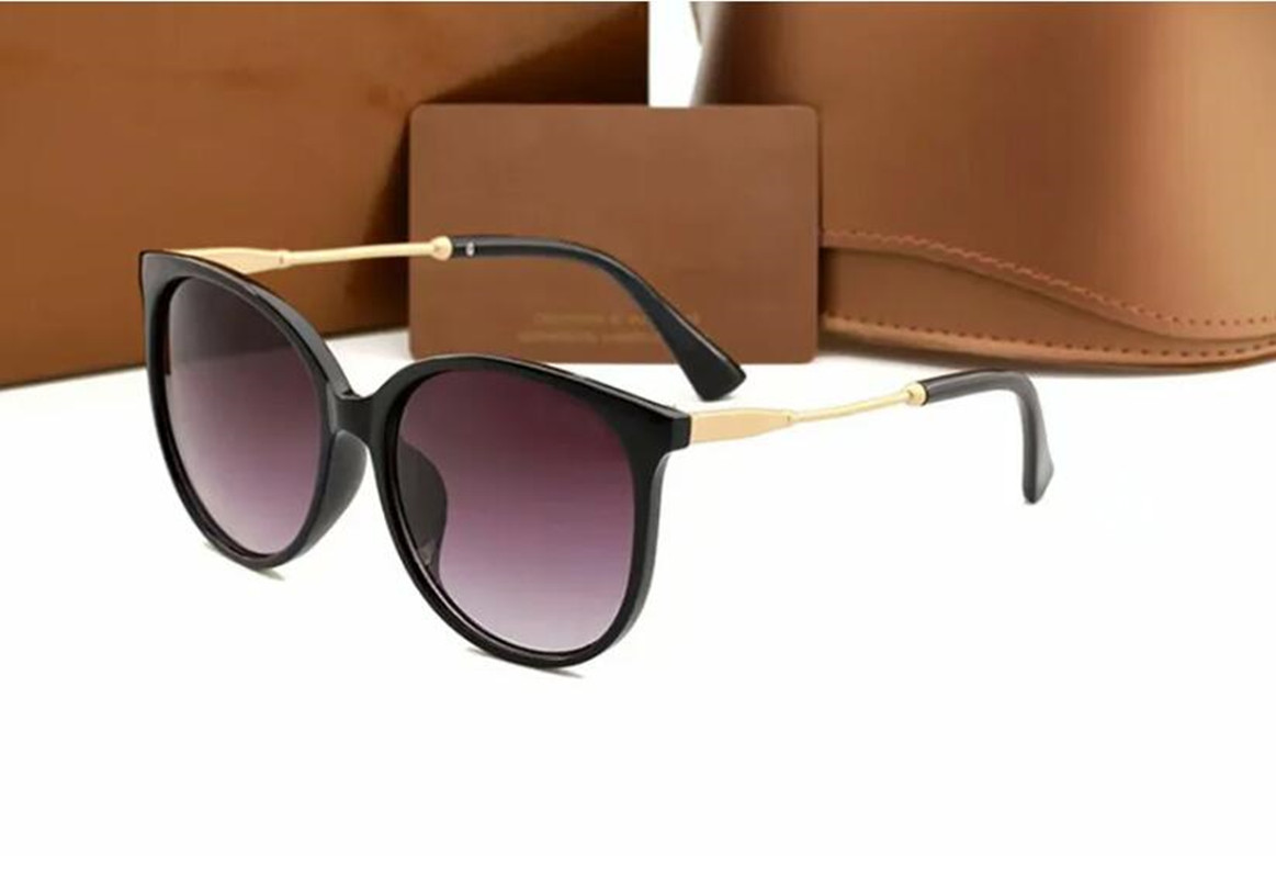 Luxury Sunglasses Designer letter womens Mens Goggle senior Eyewear For Women eyeglasses frame Vintage Metal Sun Glasses 008