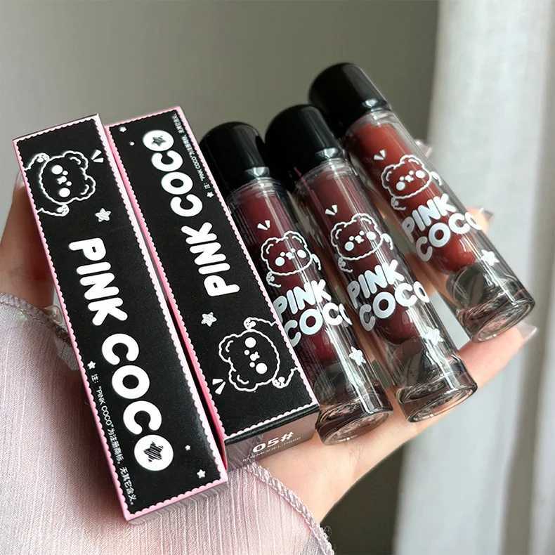 Cherry Red Mirror Water Light Lip Gloss Jelly Gloss Liquid Lipstick Waterproof Lasting Sexy Nude Red Lip Tint Korea MakeupW250219
