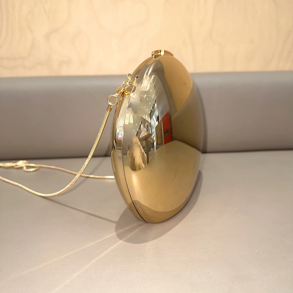 Fashion Acrylic Clutch Bag Mirror Face Purses for Women Lightweight Shell Personality Party Evening Bags 240725ZYl