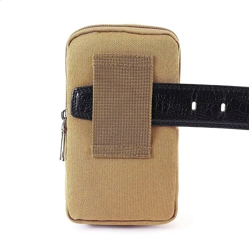 Large Capacity Mens Sports Multifunctional Belt Waist Bag Phone Coin Purse Card Holder Easy To Carry 240725