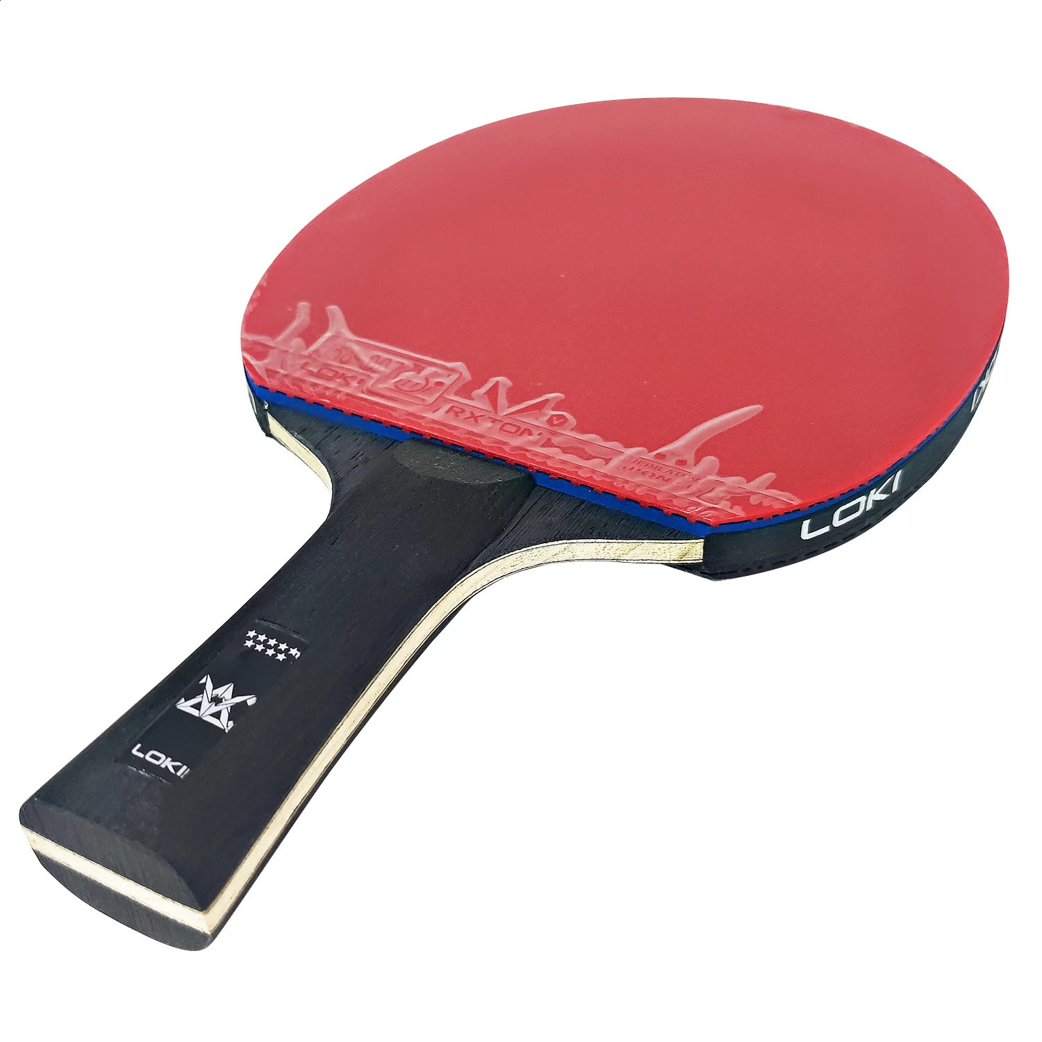 Loki ESeries Table Tennis Racket Professional Carbon Blade Ping Pong Paddle High Elastic Rubber 240716