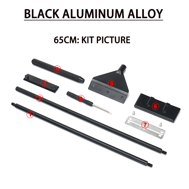 Aquarium stainless steel fish tank algae removal scraper blade aquatic plants aquatic cleaning multifunctional cleaning tool set