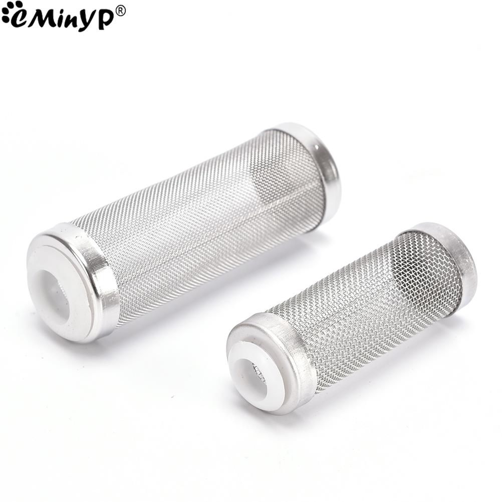 12/16mm Aquarium Inflow Inlet Filter Stainless Steel Mesh Net Guard Fish Tank Filter Accesories Intake Strainer Prefilter Cover