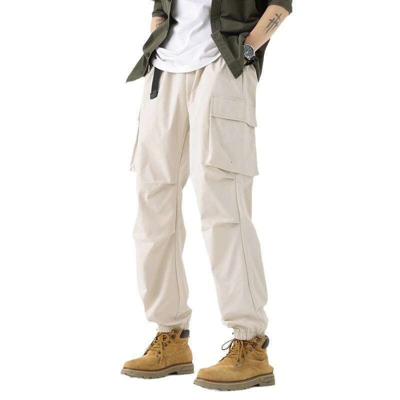 Charge for Mens Spring Autumn 2024 New Loose Straight Tube Work Windproof and Waterproof Sports Casual Pants Jeans for Pregnant Women and Sweat Pants 