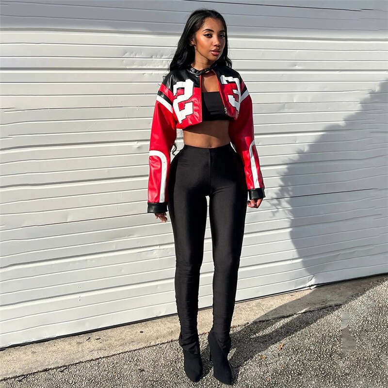 Womens Jacket Tweed Jacket Winter Jacket Women New Arrival Winter Payment Long Printing New Pattern Business Affairs Autumn Dress Women Short Waist