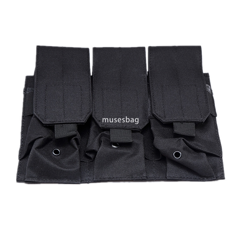 Molle triple accessory bag Tactical vest backpack special bag Tactical equipment bag fan bag