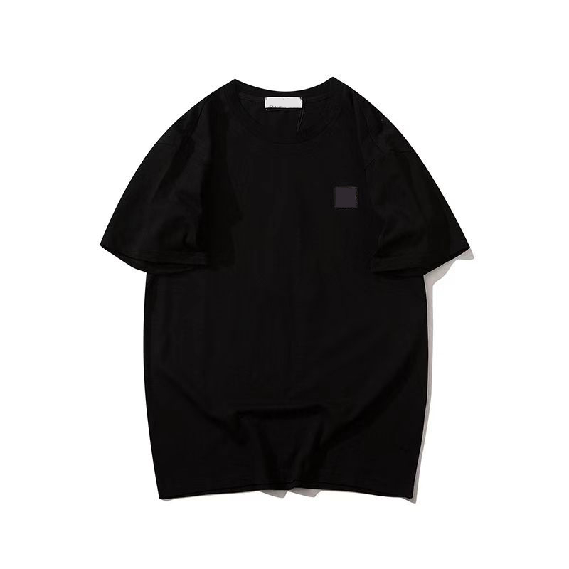 Mens T Shirts Striped Pattern Designer Tshirts Embroidery Budge Unisex Shorts Sleeves High Quality Tops Tees Asian Size S-3XL