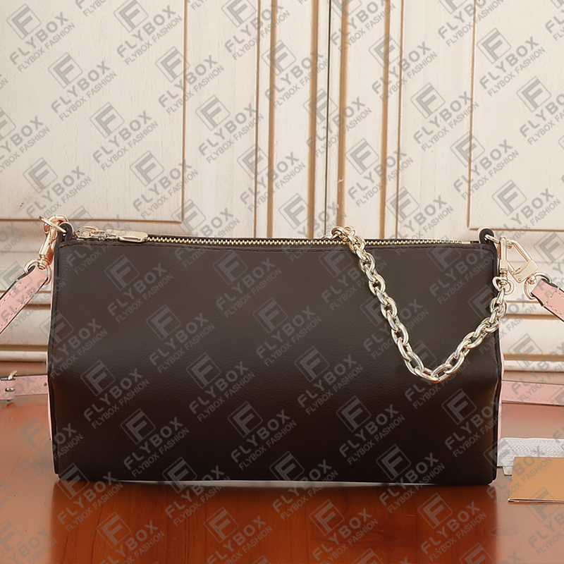 M11672 M11303 Soft Bloom Pouch Bag Chain Bag Totes Handbag Crossbody Shoulder Bags Women Fashion Casual Luxury Designer TOP Quality Purse Pouch Fast Delivery