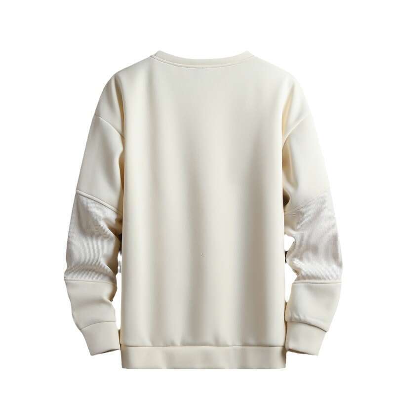 Round Neck Sweatshirt Men's 2024 Autumn New Casual Long Sleeved T-shirt Korean Version Trendy Cotton Versatile Loose Top Designer Hoodies Graphic