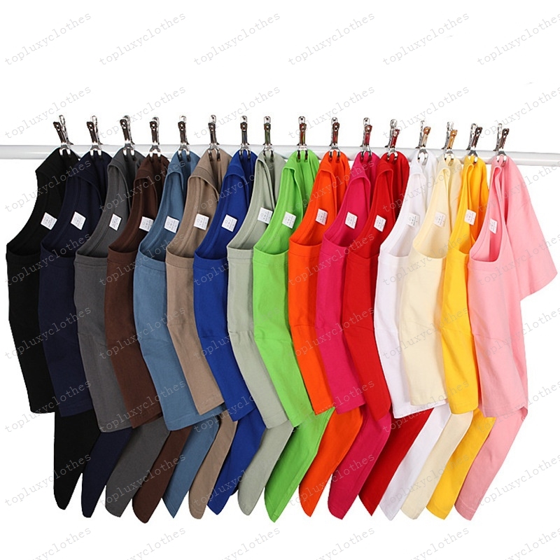 24ssT shirt chest letter laminated printed short sleeved high street loose oversized casual T-shirt men's and women's top