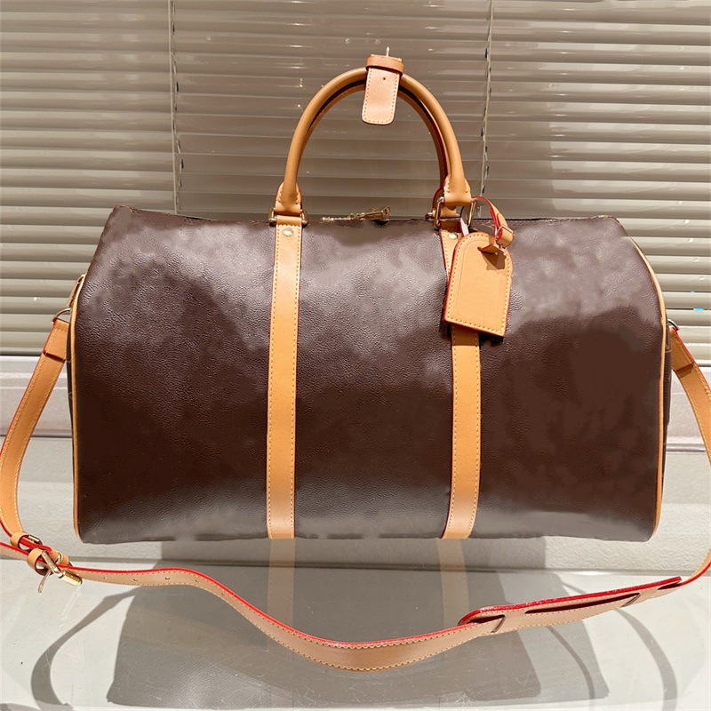 2024 Large Capacity Duffle Bag designer travel bags Woman Mens crossbody luggage weekend bag Print Style Leather