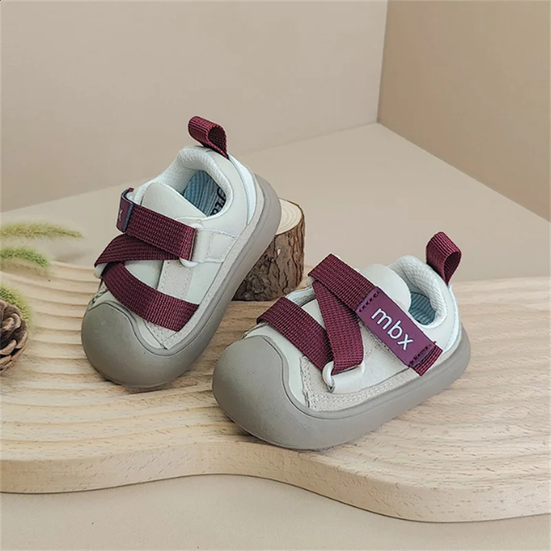 Autumn Baby Shoes Leather Toddler Boys Sneakers Soft Sole Infant Fashion little Kids Girls 1525 240723