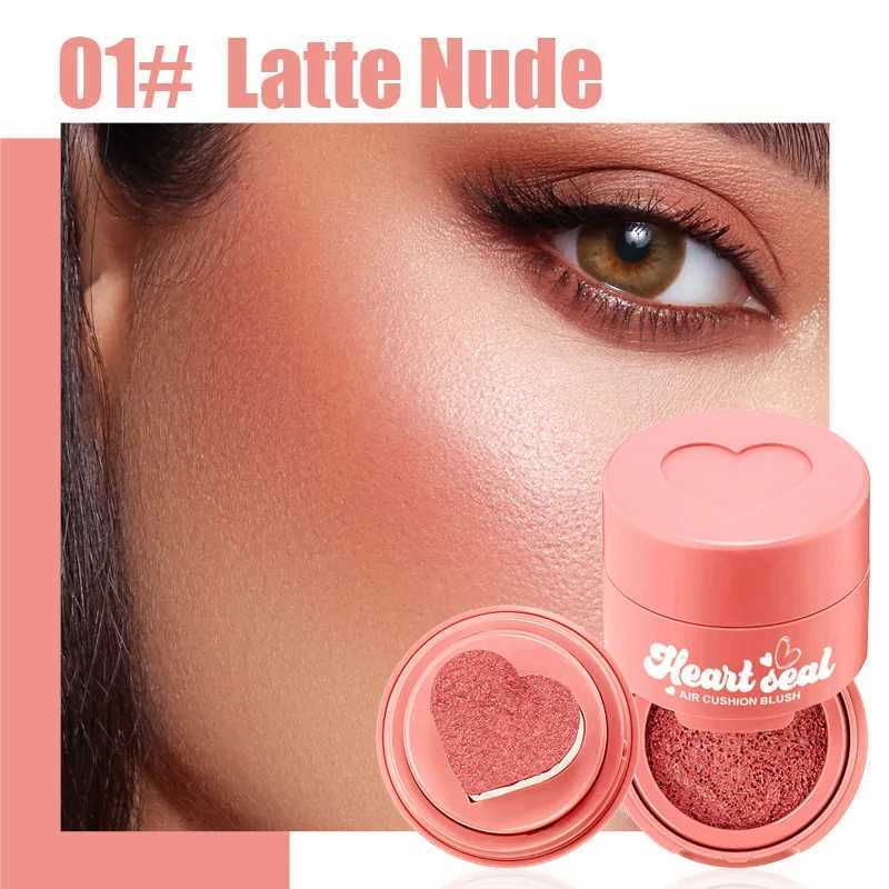 Soft Sponge Heart Stamp B Cushion Ber Liquid Cheek Rouge Tint Nourishing Natural Makeup Brightening ComplexionXJ241225