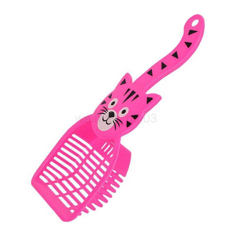1pcs Cut-out Cartoon Plastic Cat Litter Scooper Home Indoor Dog Pet Cleaning Products Pet Poop ScooperCL240726